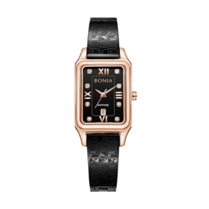 Bonia Monogram Elegance BNB10602-2033 Stainless Steel Women Watch